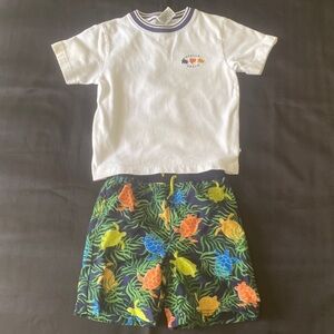 Size 3T boys bathing suit and t-shirt